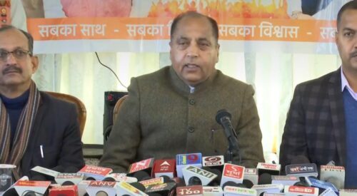 पूर्व मुख्य मंत्री जयराम ठाकुर