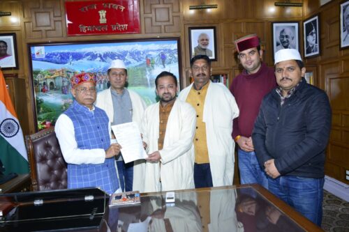 हाटी समुदाय का प्रतिनिधिमंडल