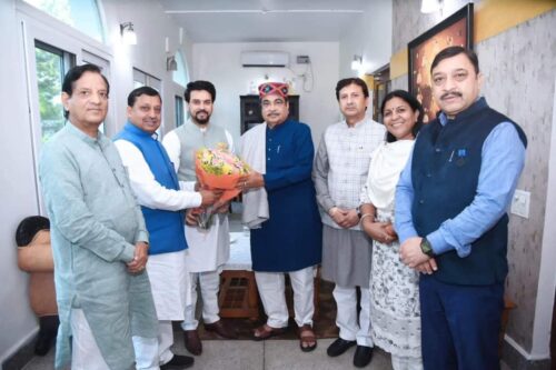 राज्यसभा सांसद डॉ सिकंदर कुमार और इंदु गोस्वामी