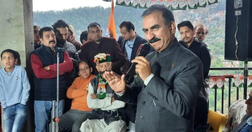 मुख्यमंत्री ठाकुर सुखविंदर सिंह सुक्खू