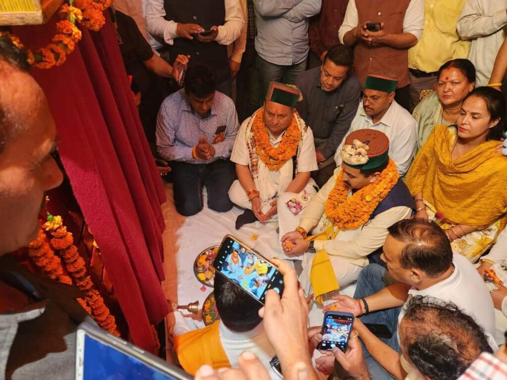 विक्रमादित्य सिंह ने किया 1.50 करोड़ की लागत से दनोई पुल का उदघाटन