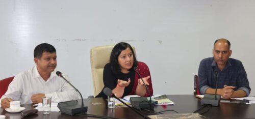 डीआरडीए के सभागार में राष्ट्रीय अजीविका मिशन की समीक्षा बैठक