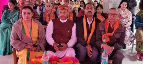 भाजपा के प्रदेश अध्यक्ष राजीव बिंदल