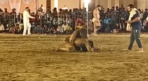 श्री नैना देवी का दंगल ईरान के पहलवान मिर्जा ईरानी ने जीता