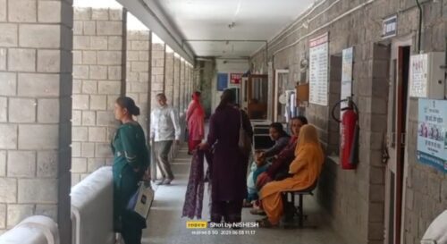 मानवता फिर हुई शर्मसार नागरिक अस्पताल राजगढ़ के शौचालय मे मिला नवजात का शव