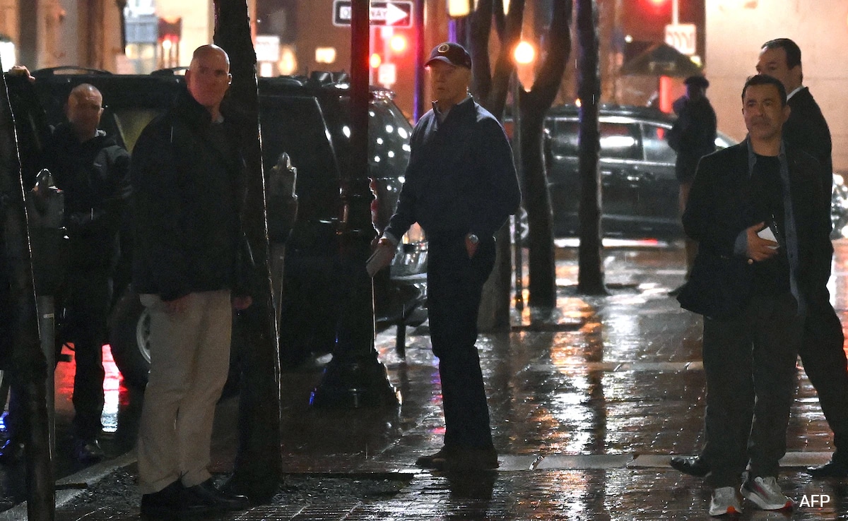 Car Collides With US President Joe Biden
