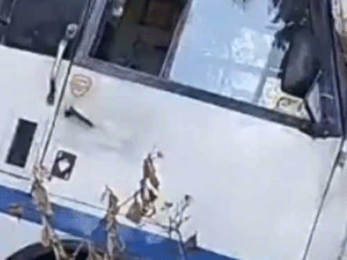 शिमला में 100 फीट गहरी खाई में गिरी बस: हादसे के वक्त बस में थे 15 यात्री, बाइक को ओवरटेक करते वक्त हुआ हादसा