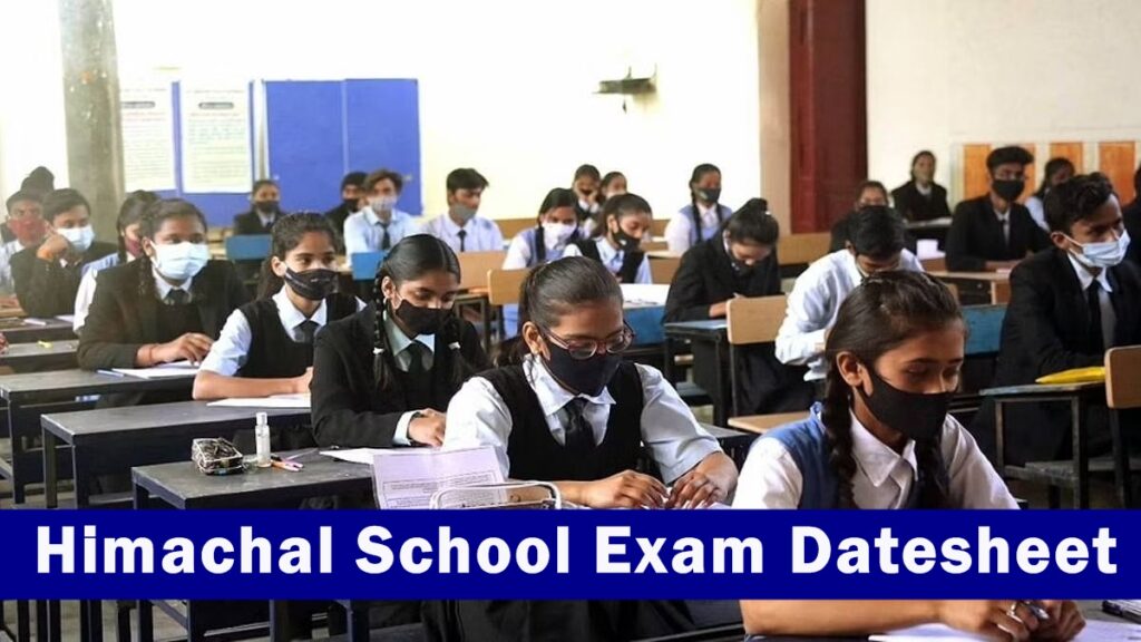 Himachal School Exam Datesheet