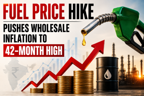 Fuel Price Hike Pushes India’s Wholesale Inflation to 42-Month High in April 2026