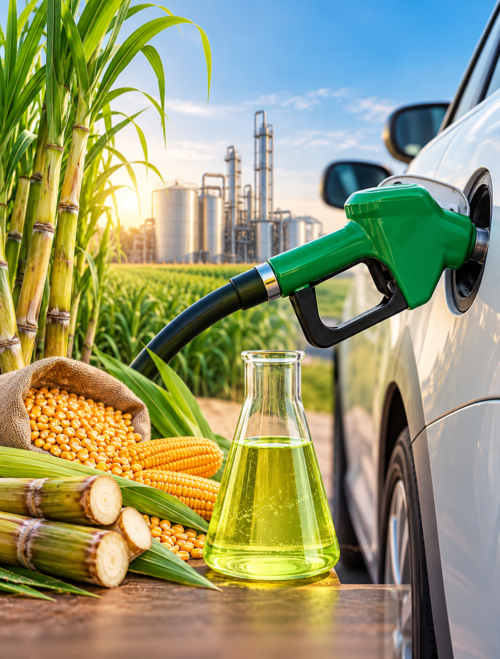 India Allows E100 Ethanol Fuel in Flex-Fuel Vehicles: Impact on Farmers and Ethanol Industry